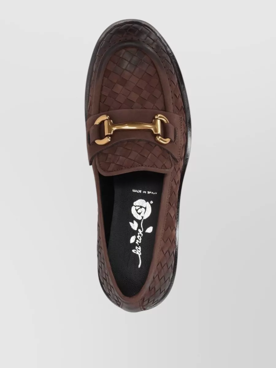 La Rose Velvet Loafers