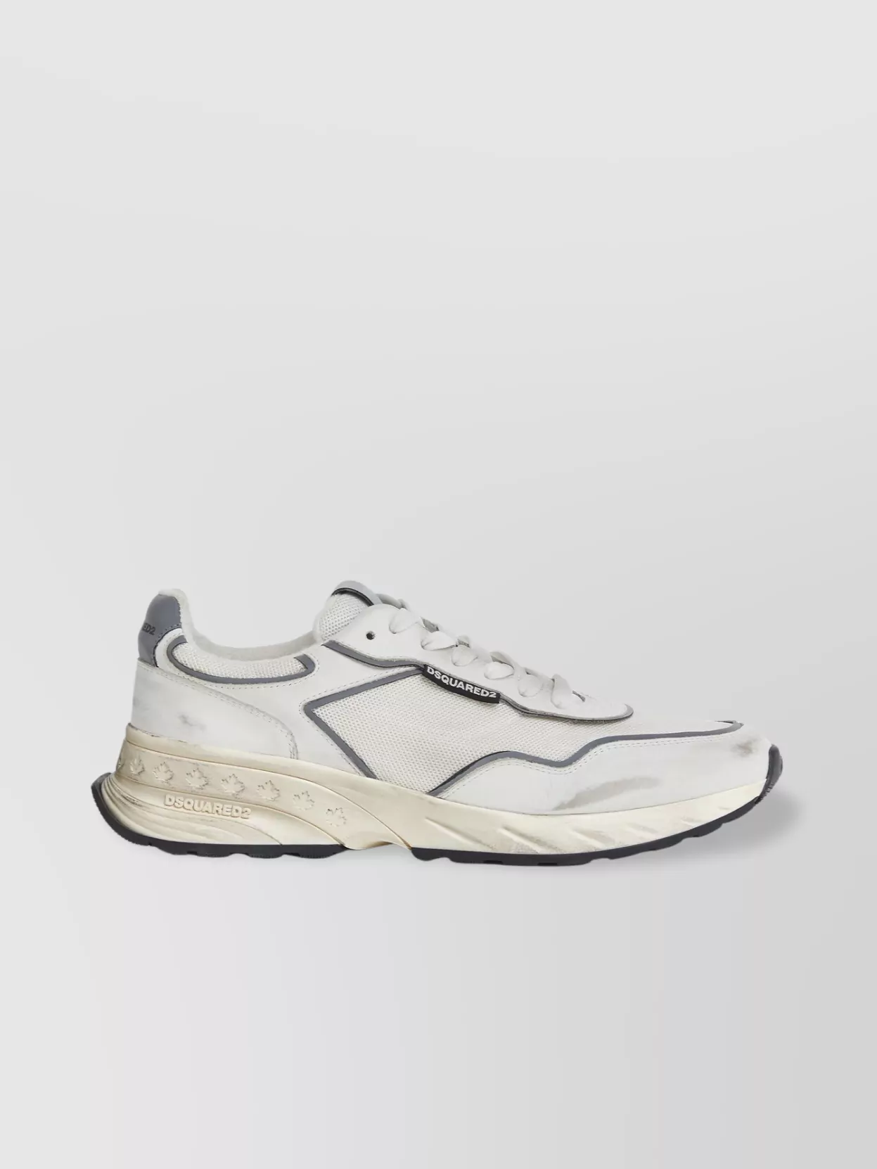 Dsquared2 Dynamic Leather Mesh Sneakers
