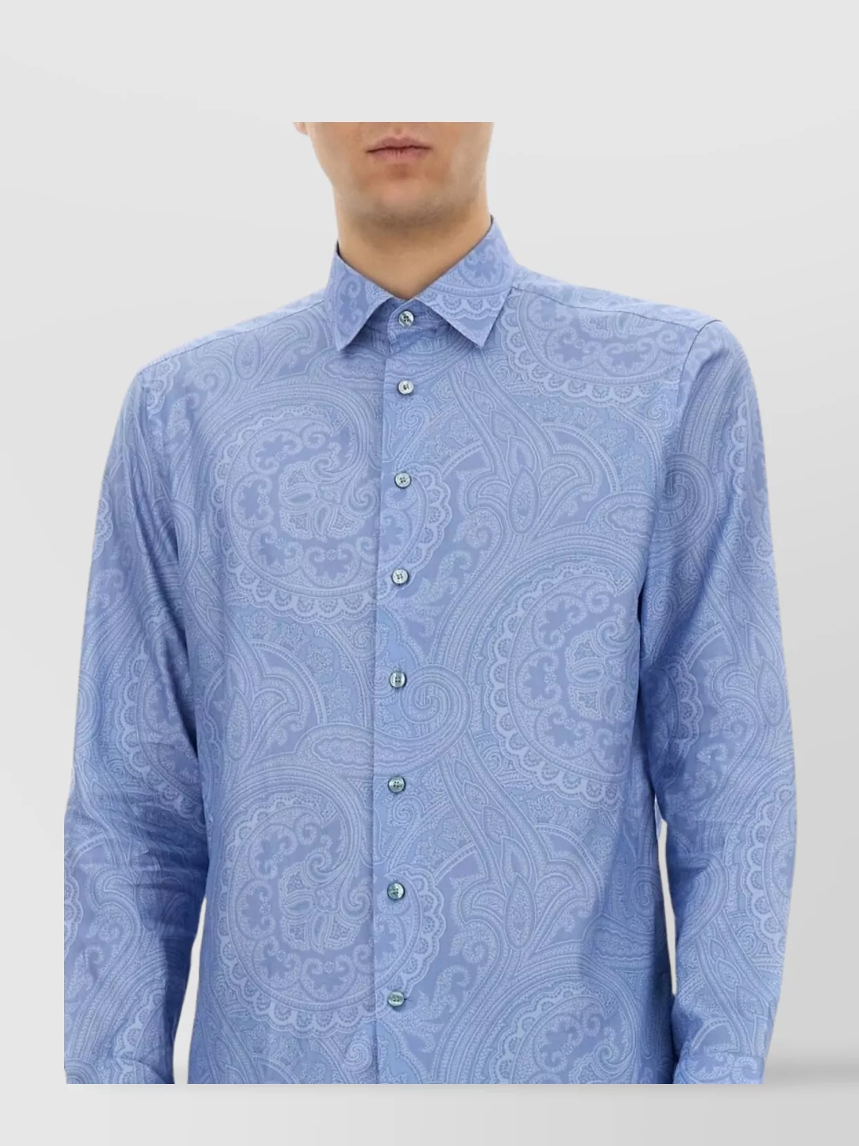 Etro Paisley Pattern Cotton Shirt