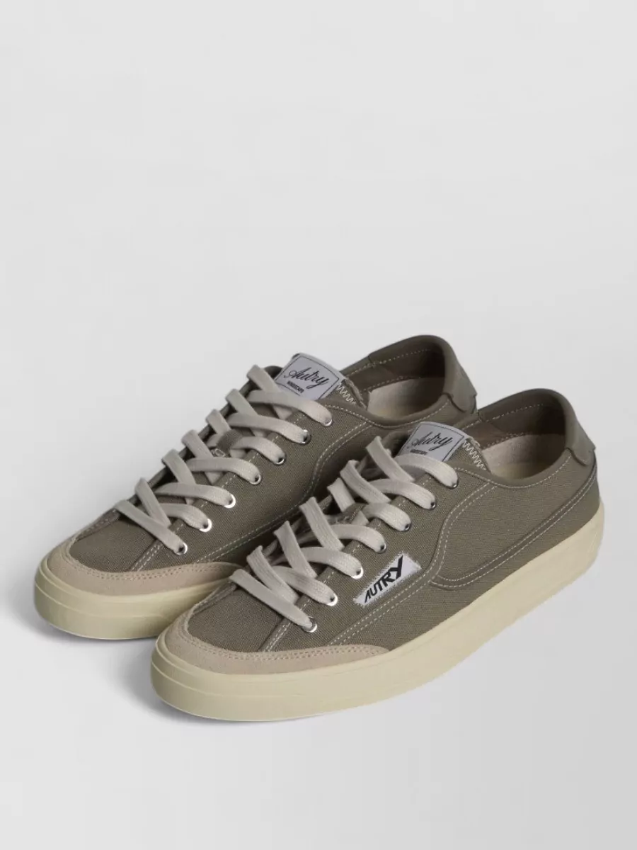 Autry Canvas Low-Top Sneakers