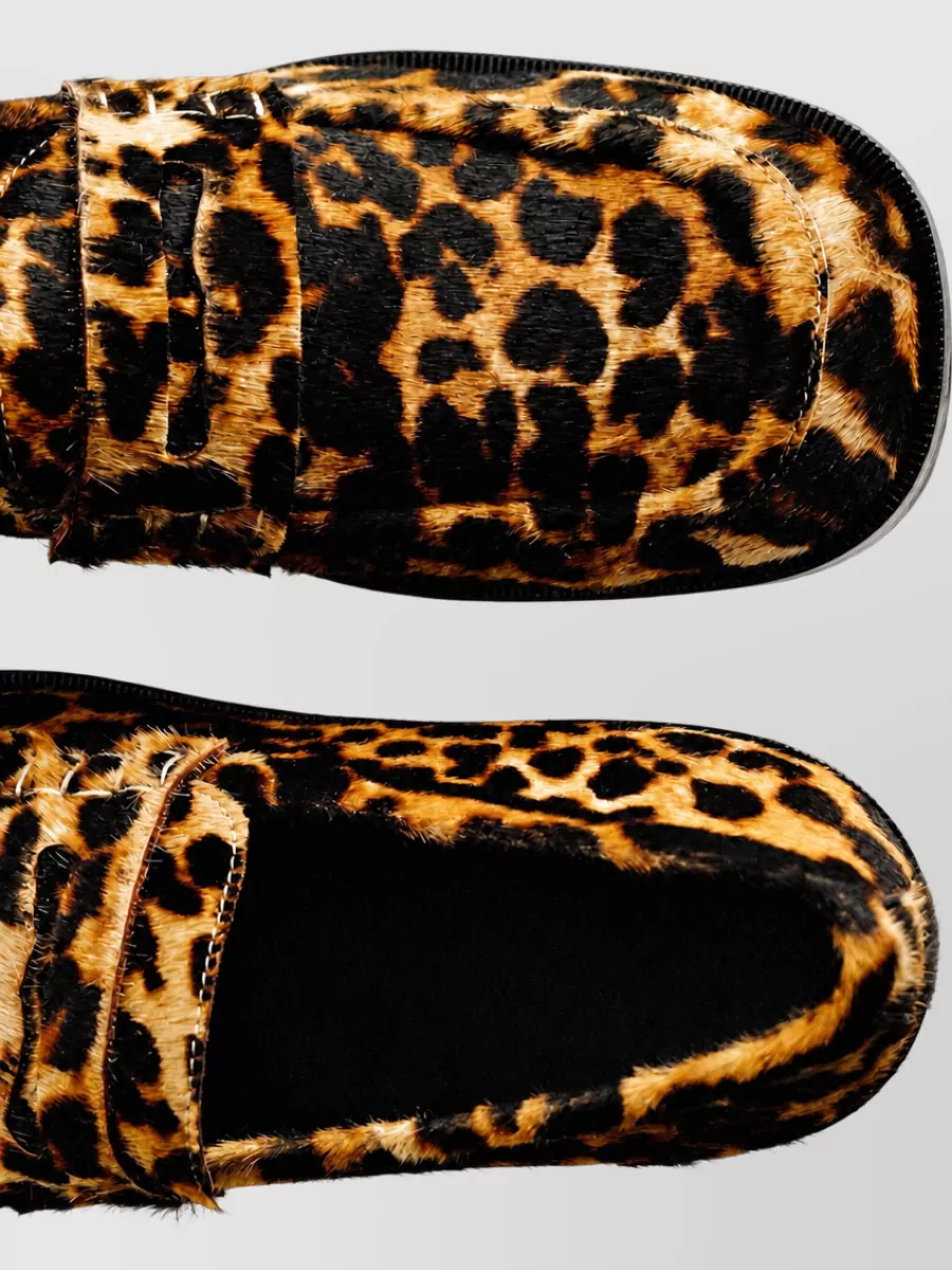 Ami Paris Leather Mules