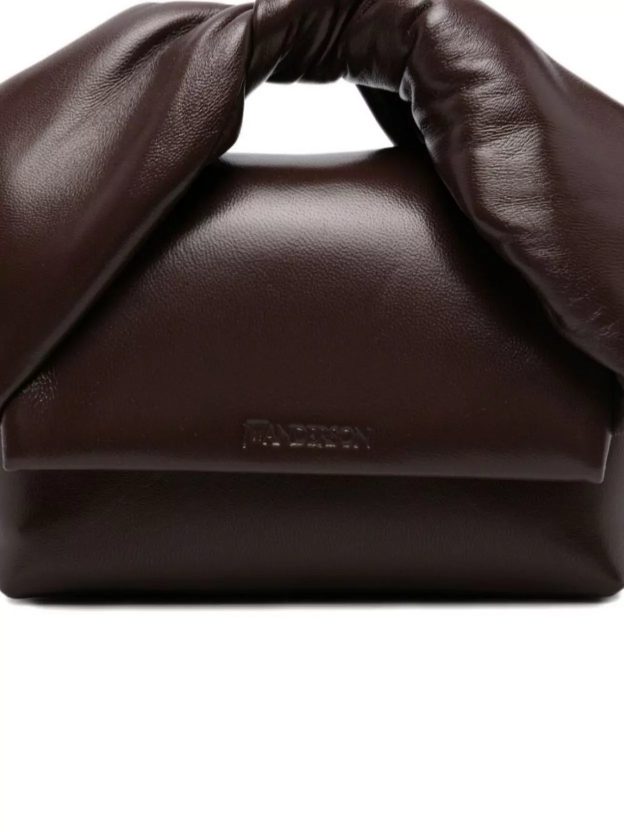 Jw Anderson Chain Strap Shoulder Bag With Knotted Handle