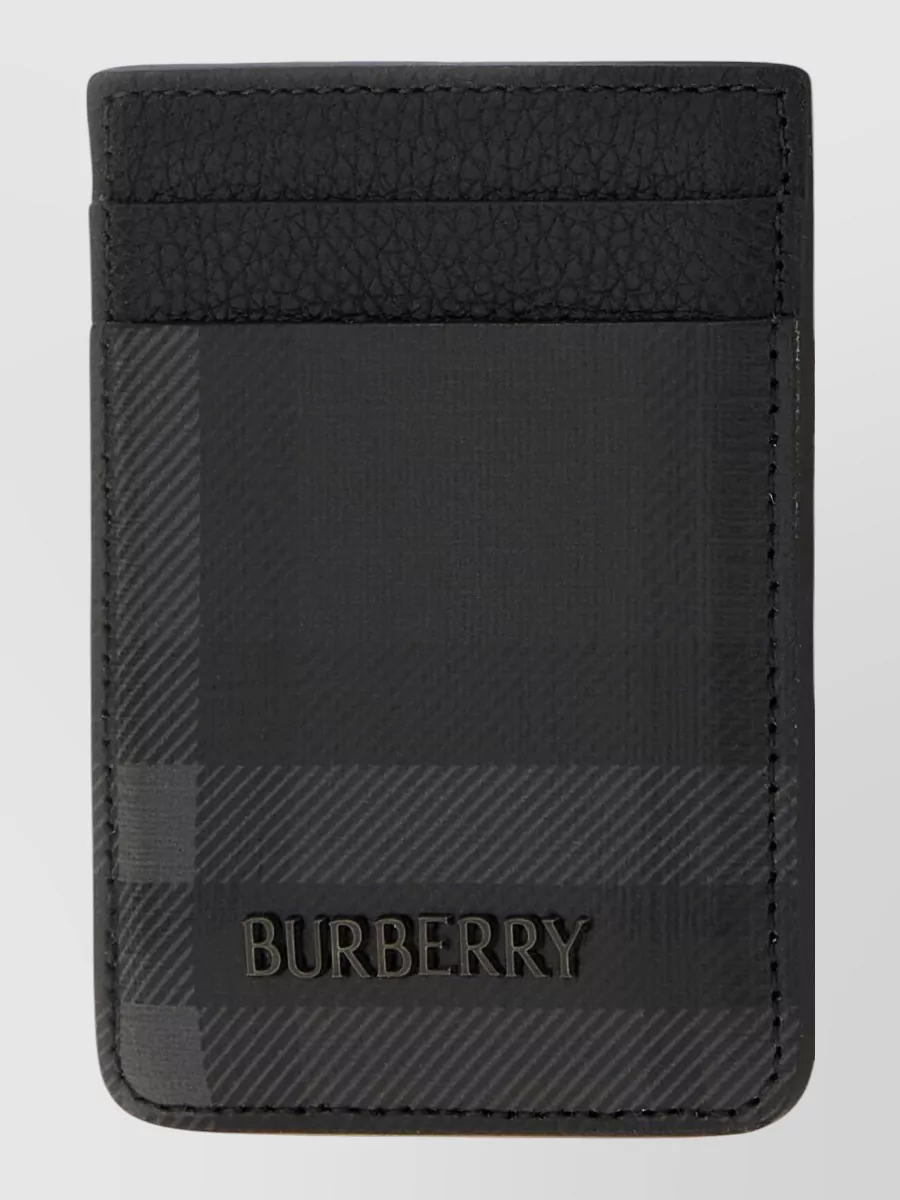 Burberry printed canvas card holder