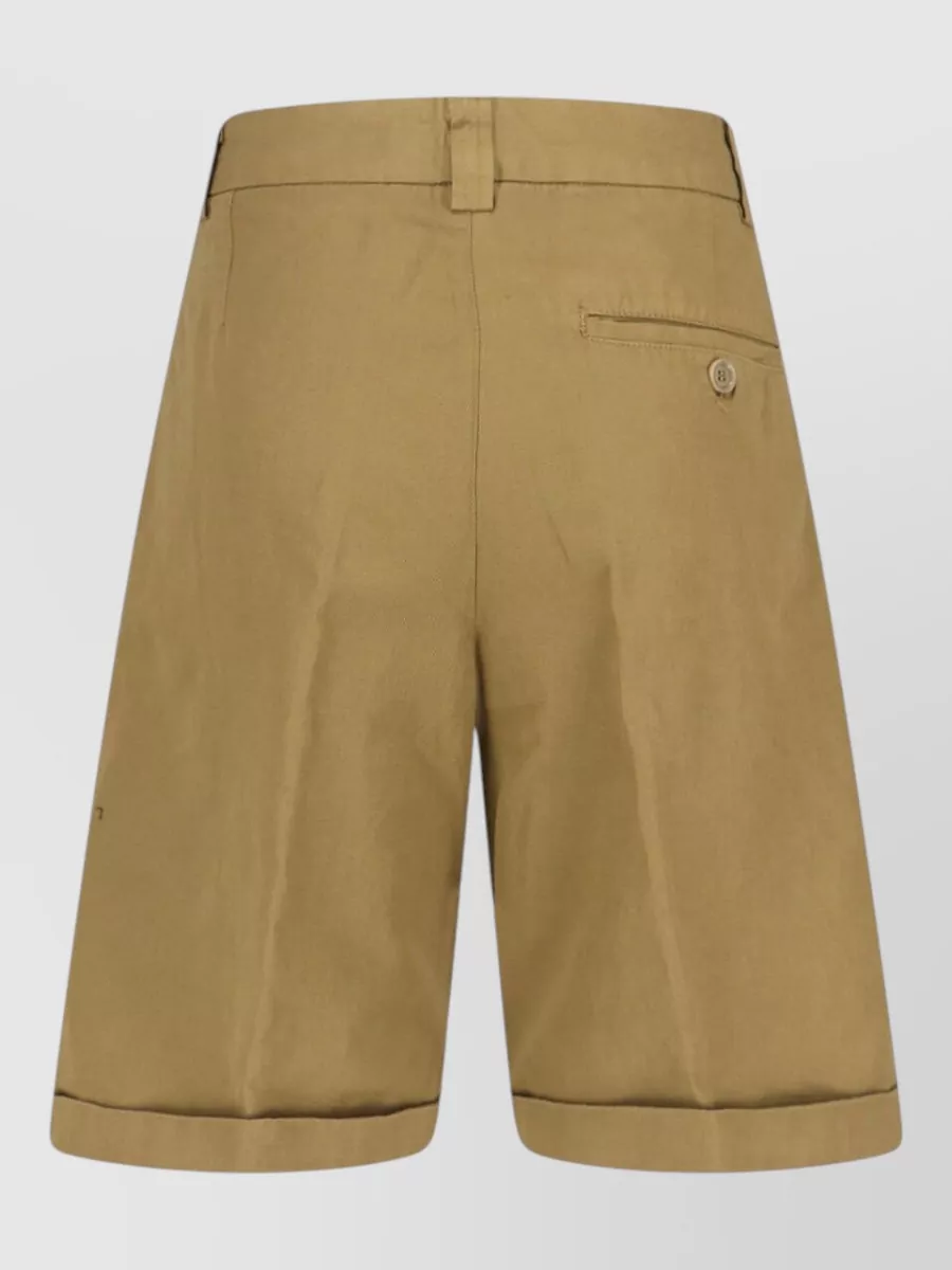 Aspesi Straight Knee-Length Shorts