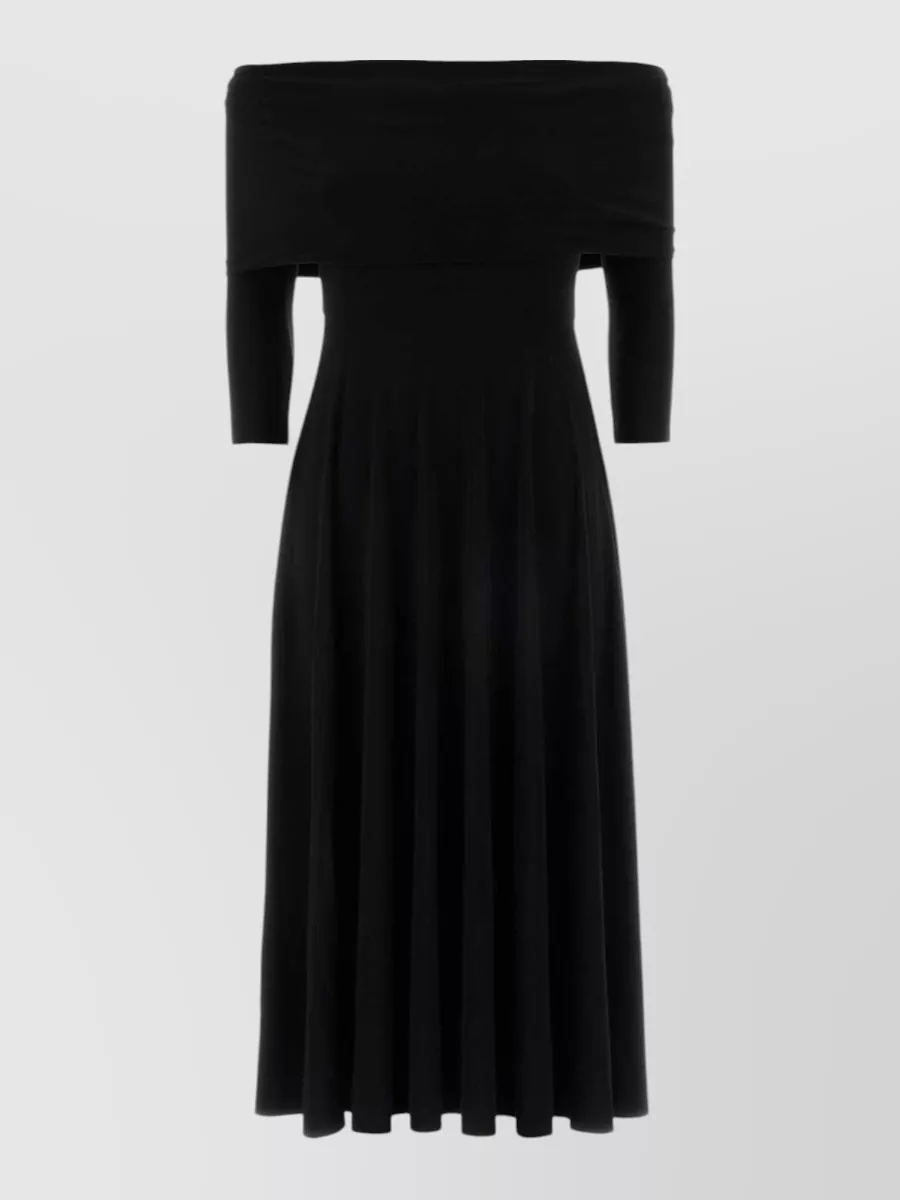Norma Kamali Jersey Midi Dress