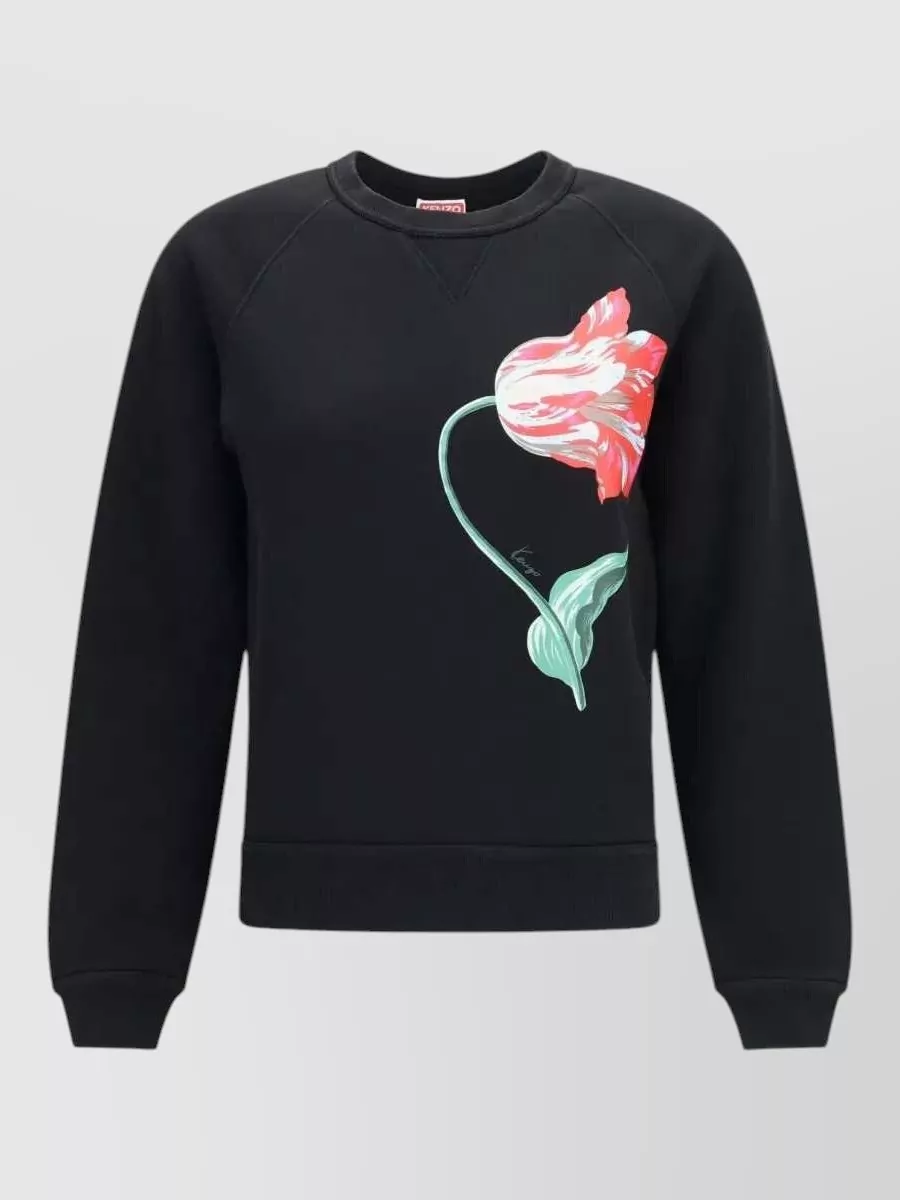 Kenzo cotton printed sweatshirt