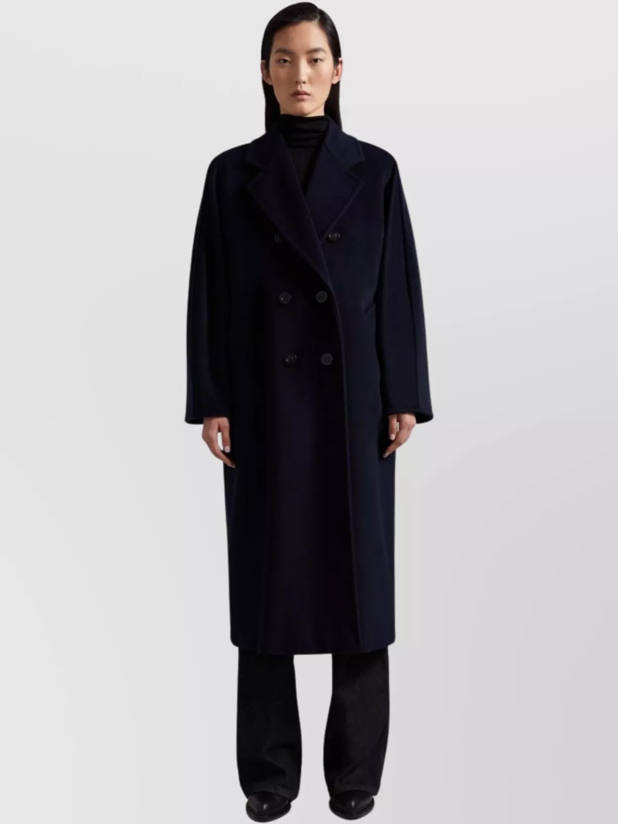 Max Mara 'albania' virgin wool blend coat | The Fashion Square