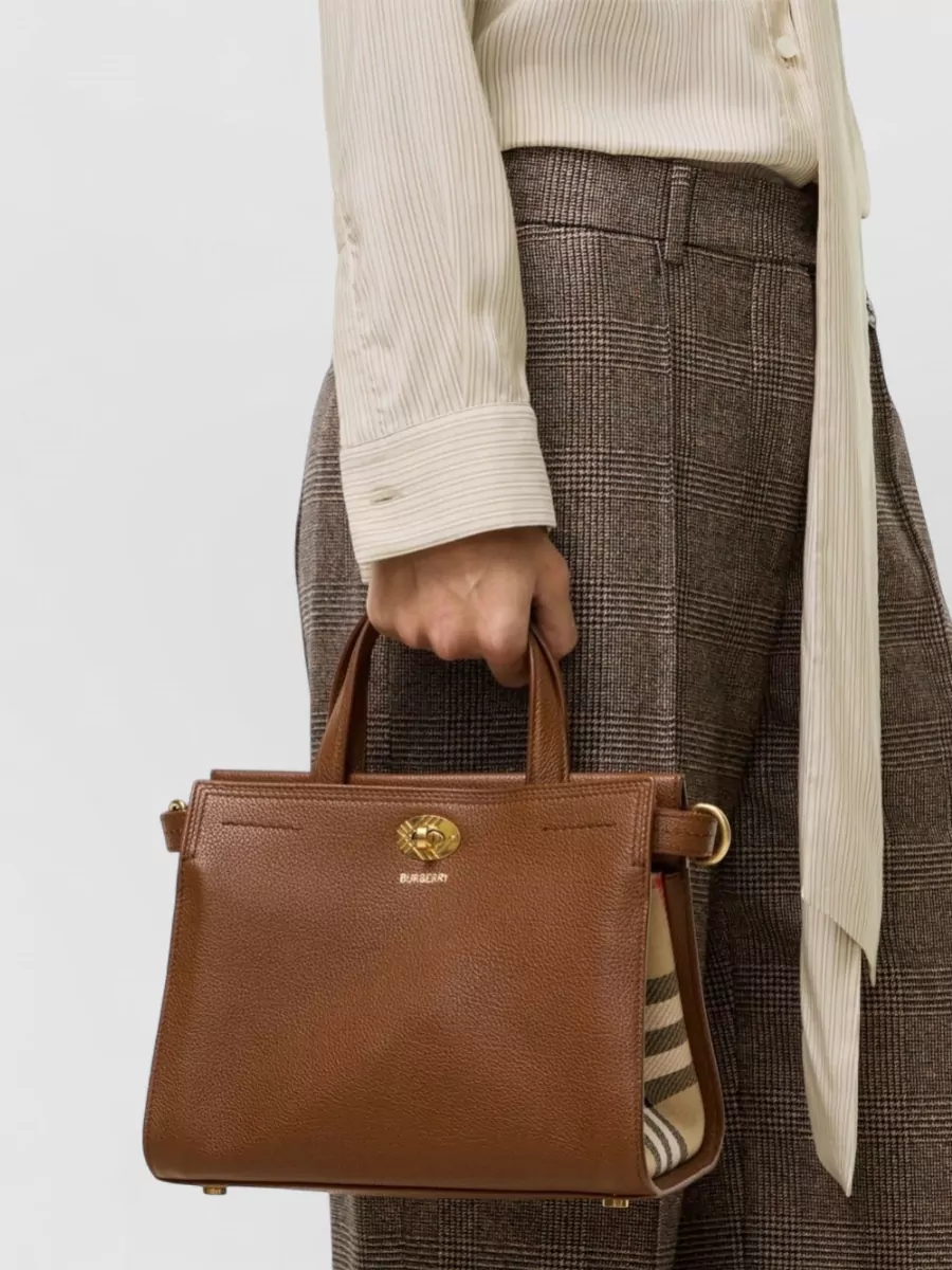 Burberry Cotswolds Mini Leather Shoulder Bag