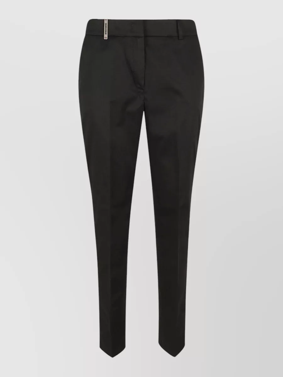 Peserico Slim-Fit Ankle-Length Cigarette Trousers