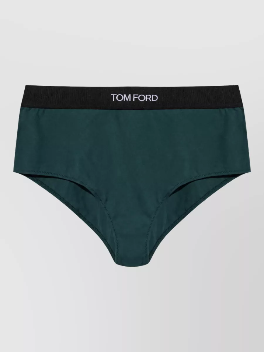 Tom Ford High-Waisted Modal-Blend Briefs