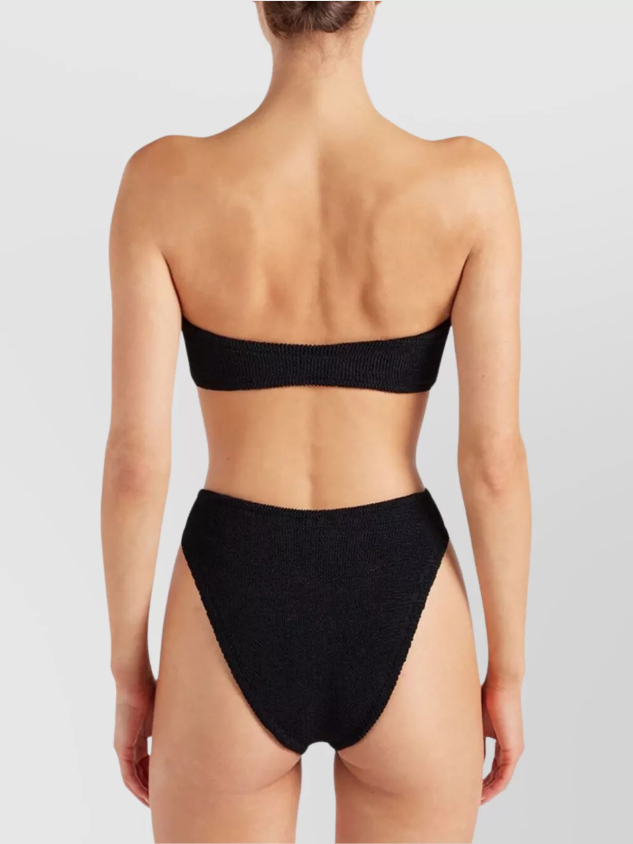 Hunza G Jerry Swim Strapless High-cut Ring Detail