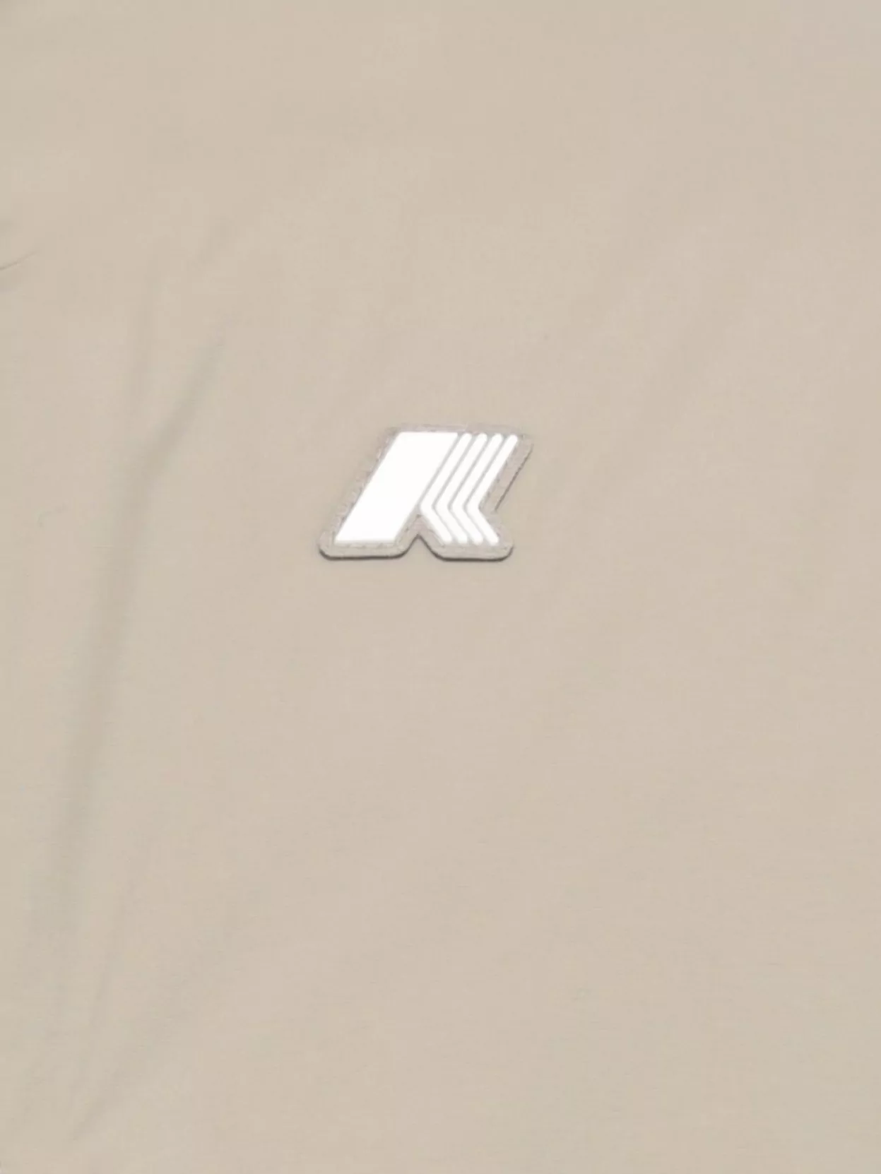 K-Way Long Down Jacket With Hood And Pockets