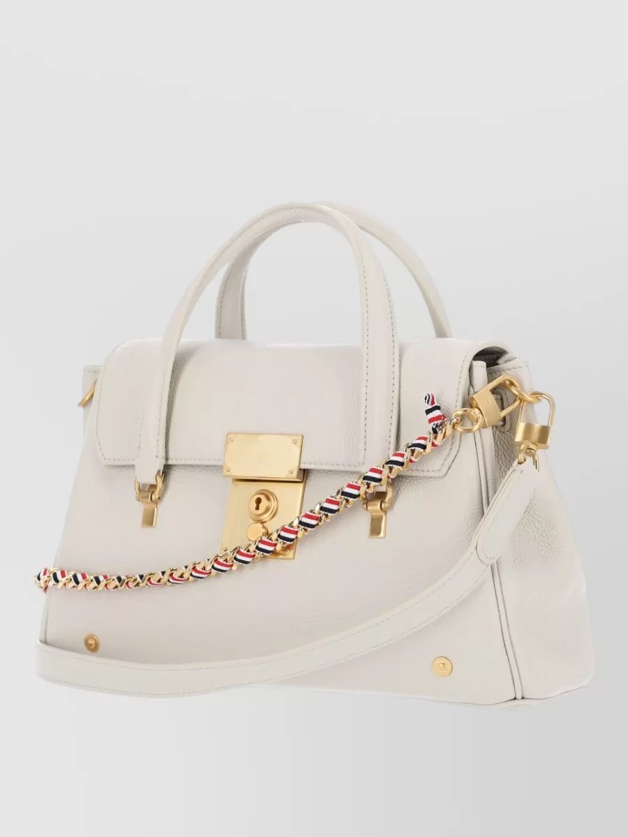 Thom Browne Leather Shoulder Bag