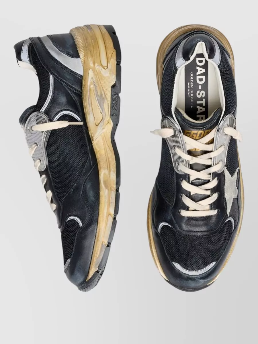 Golden Goose Leather Low-Top Sneakers