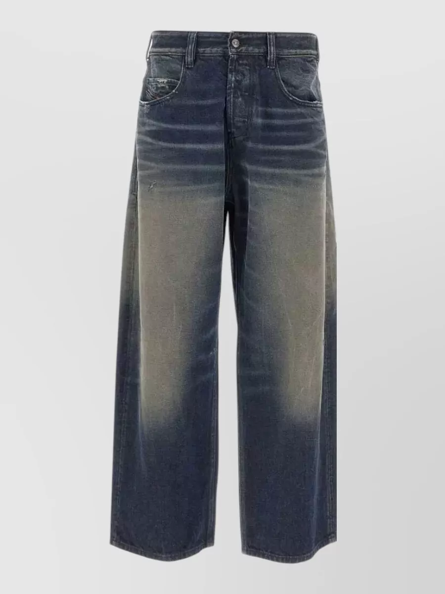 Diesel Denim Straight-Leg Jeans