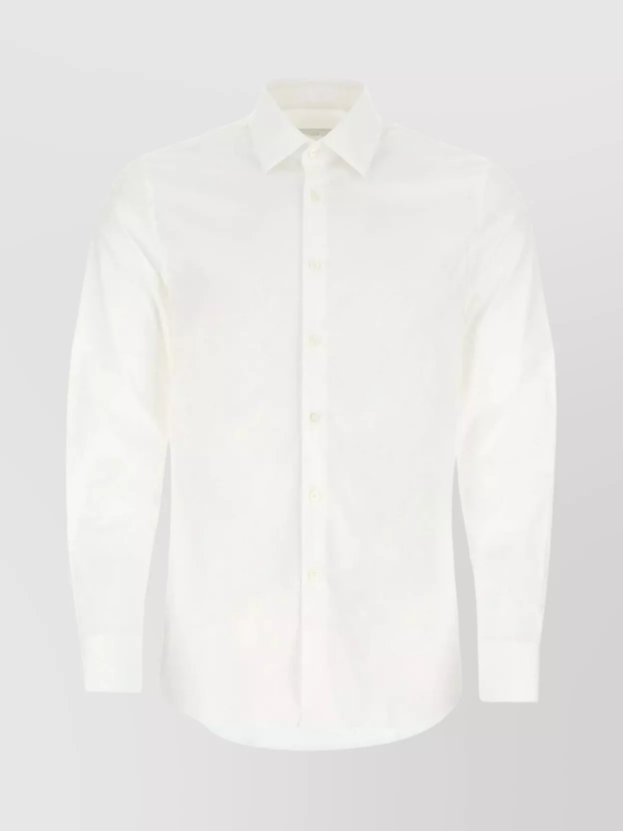 Shop Prada Stretch Cotton Blend Shirts