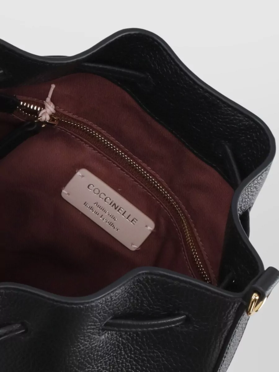 Coccinelle Leather Bucket Shoulder Bag