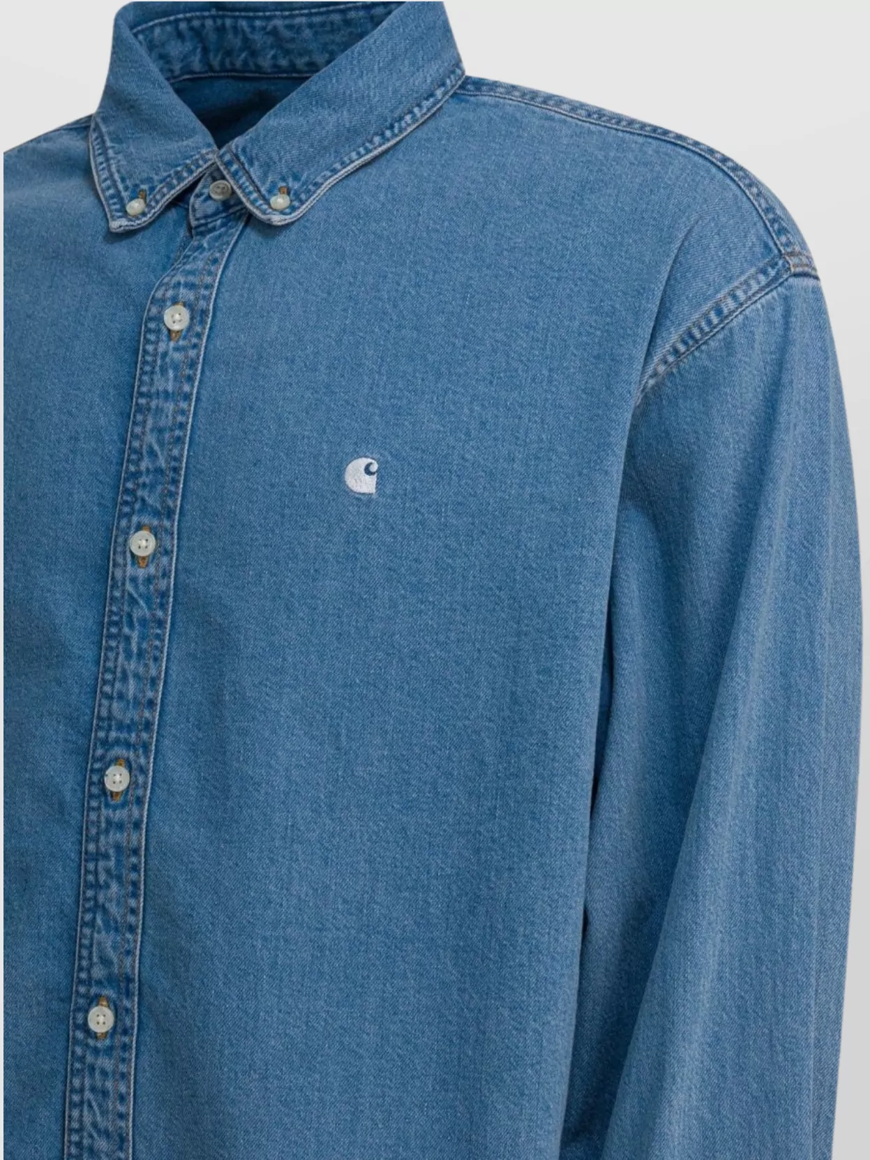 Carhartt Wip Long Sleeve Shirt Button-Down Collar