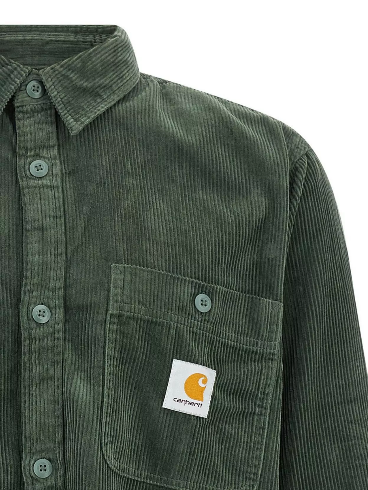 Carhartt Wip Corduroy Shirt Button-Down Collar