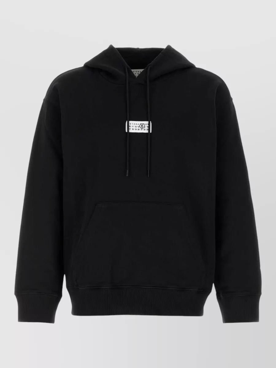 Mm6 Maison Margiela Cotton Logo Hoodie