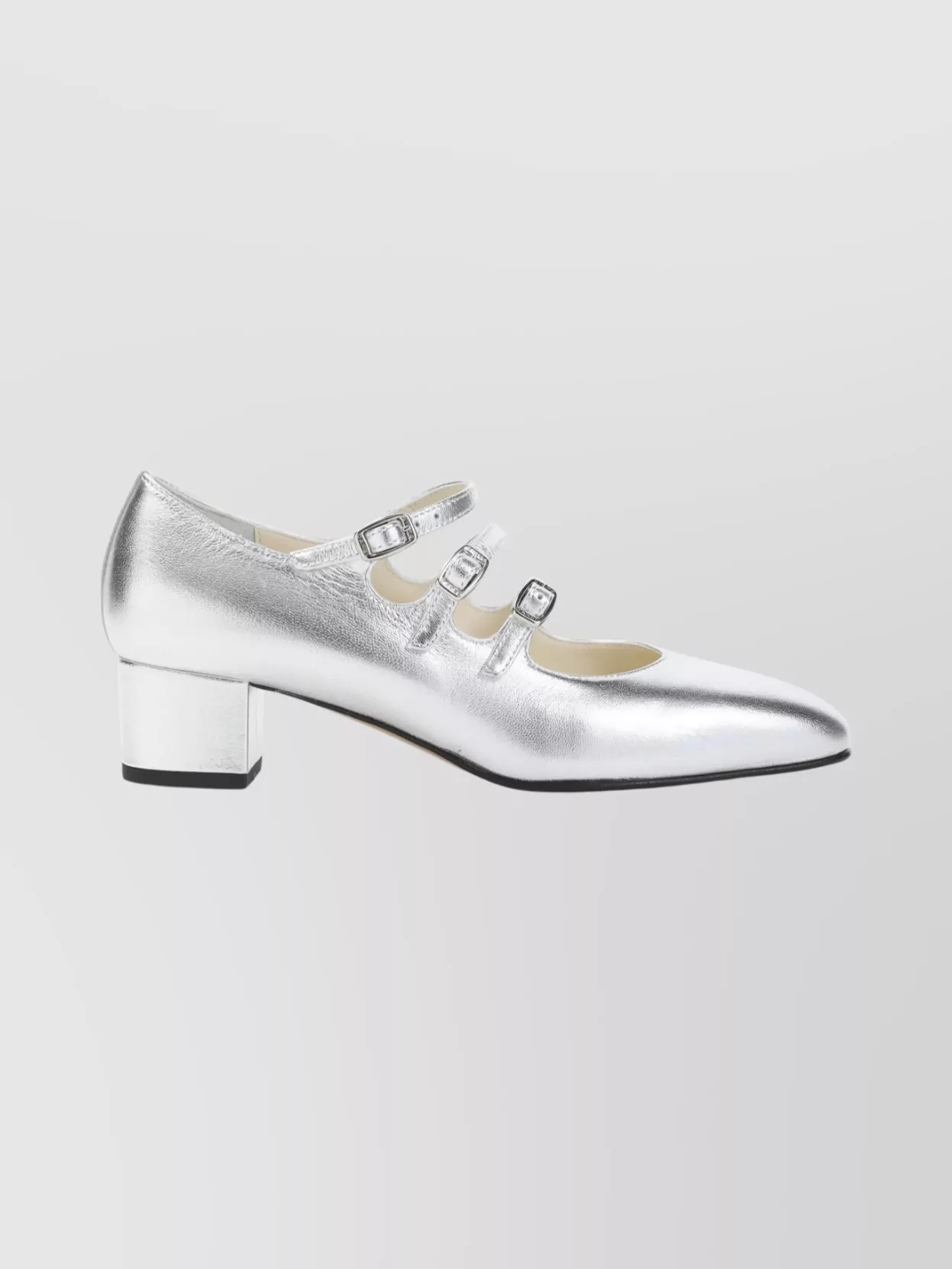 Carel Paris Kina Mary Jane Block Heel Pumps In Multi