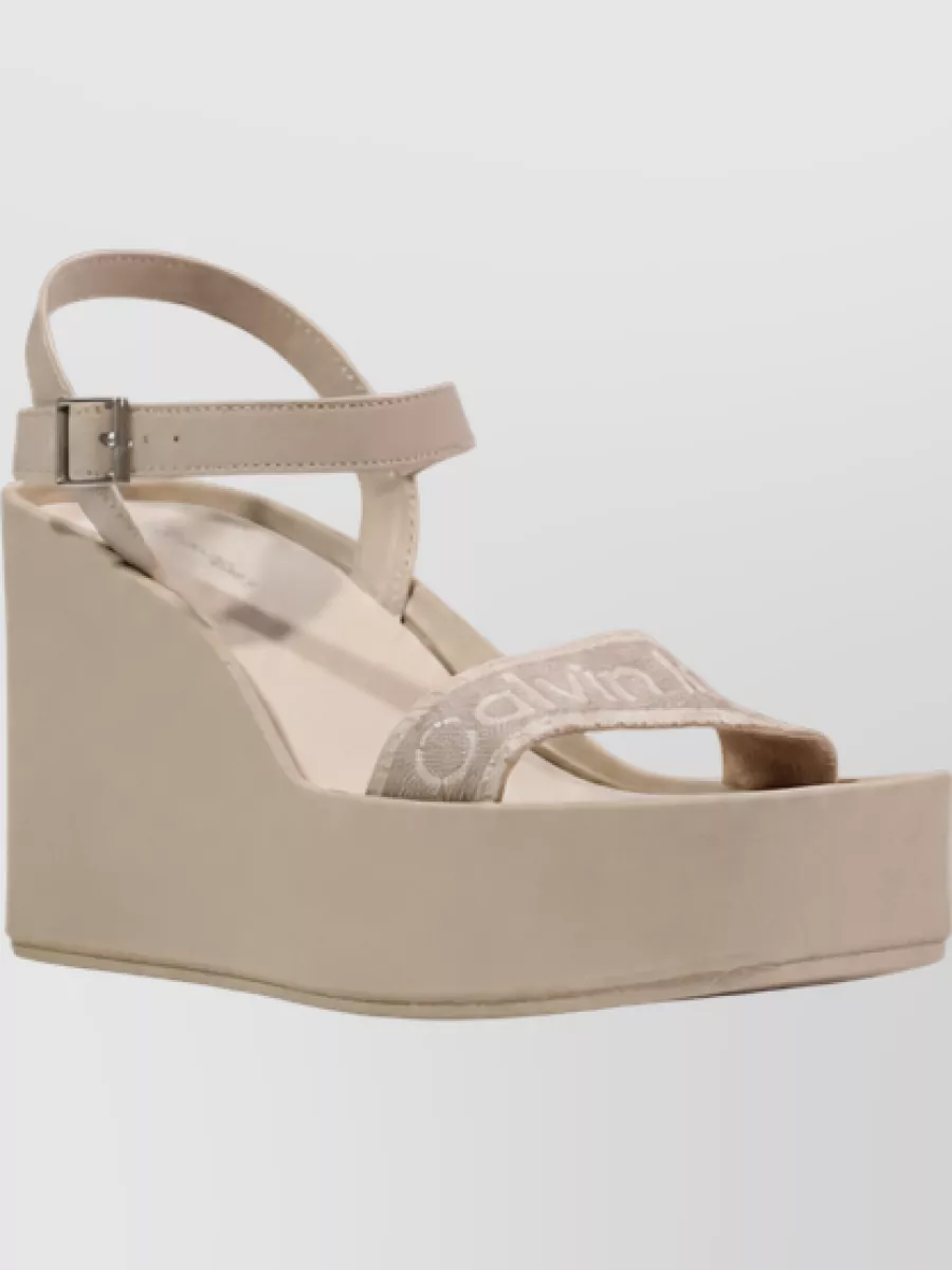 Calvin Klein Platform Mules