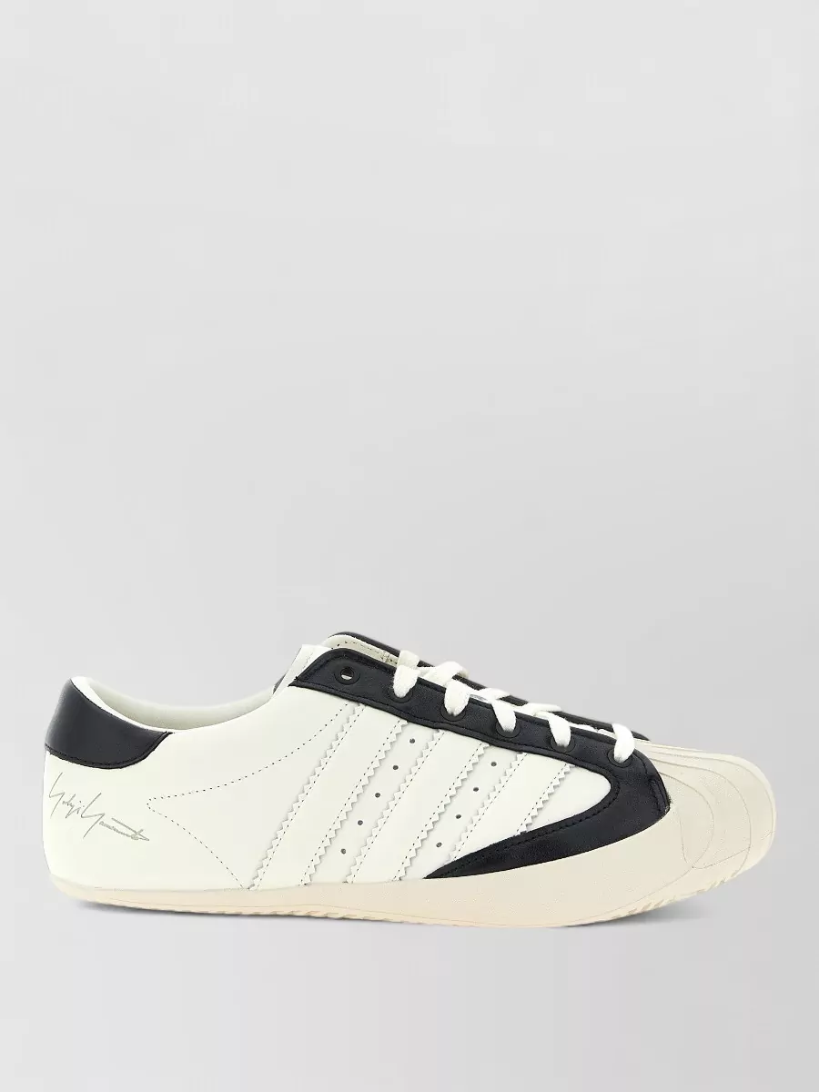 Y-3 Leather Superstar 3G Low-Top Sneakers