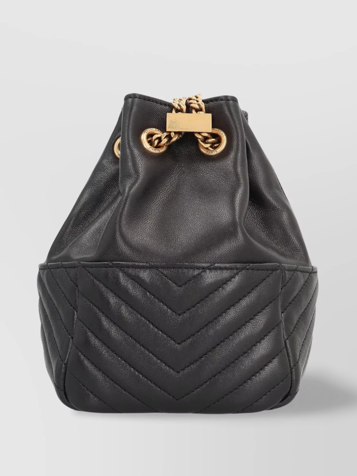 Saint Laurent Mini Bucket Bag Chain Strap