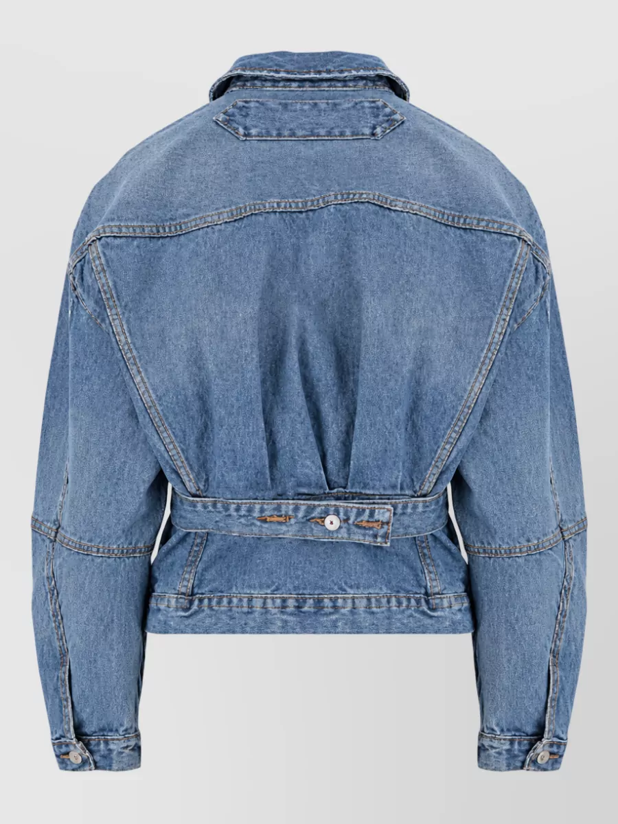 Jacquemus Denim Belted Jacket