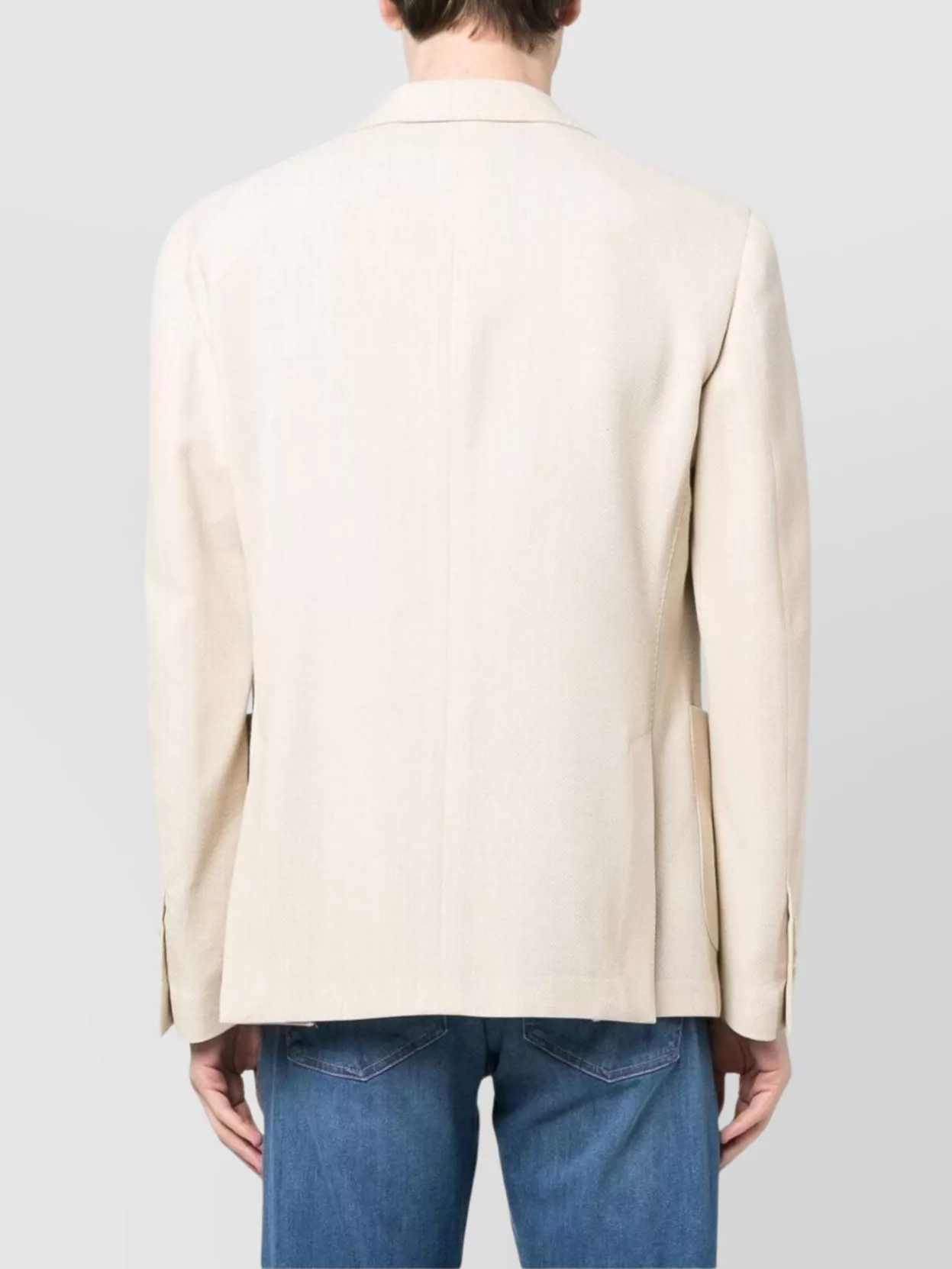 Lardini Men's Jacket Buttoned Cuffs
