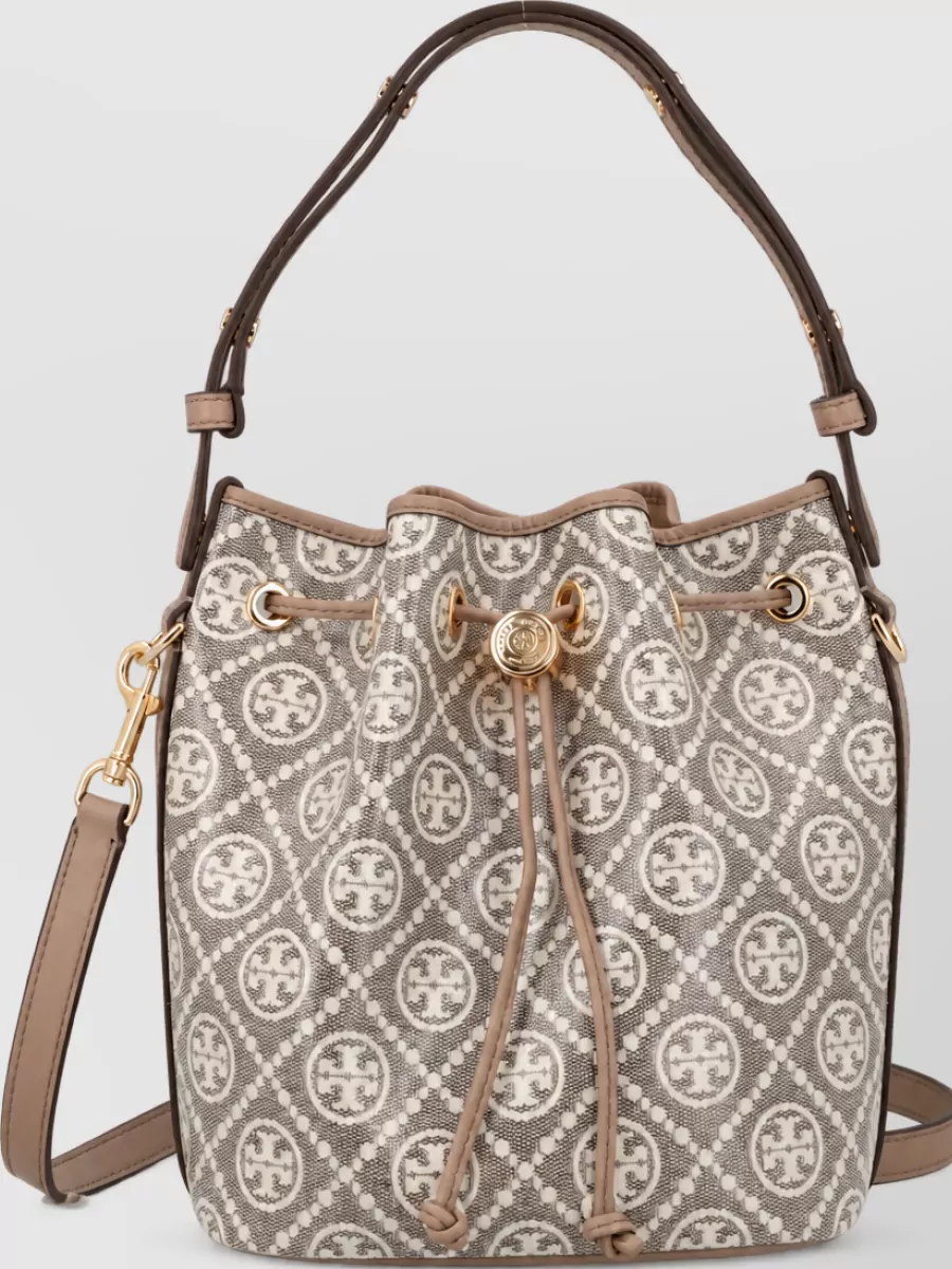 Tory Burch t monogram bucket bag