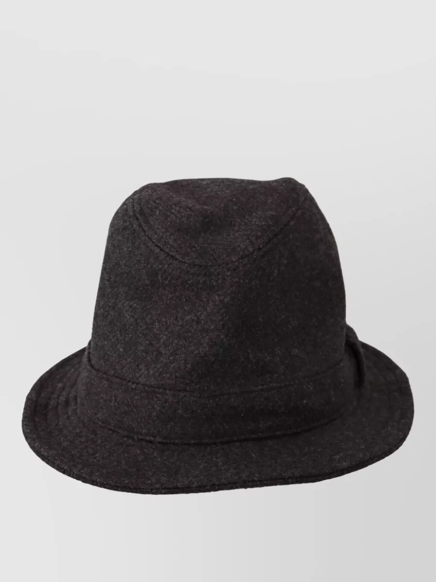 Dolce&Gabbana Virgin Wool Cashmere Fedora Hat