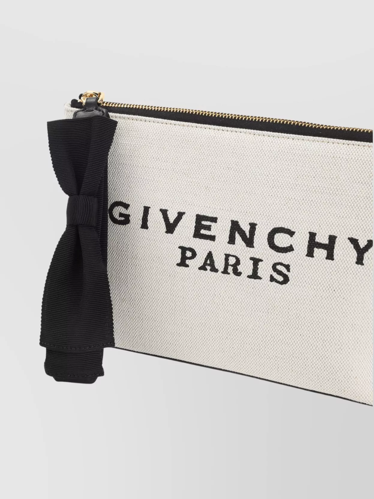Givenchy Compact Logo Pouch Bow Detail
