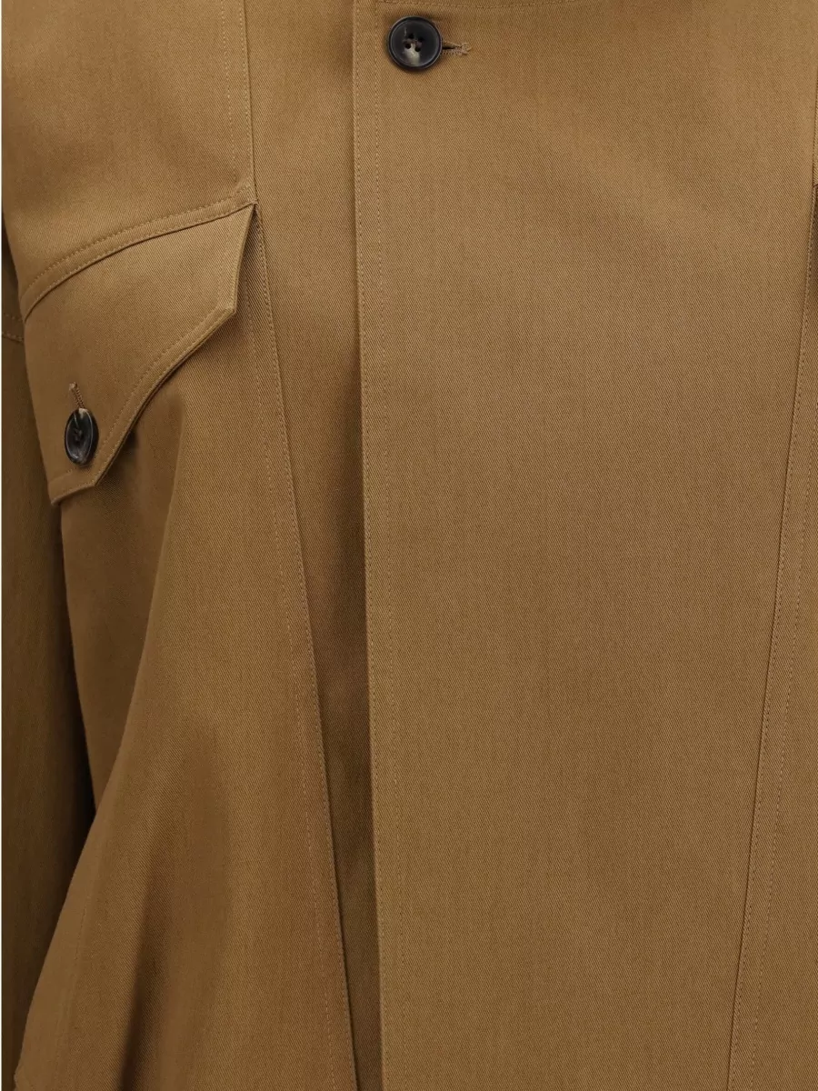 Saint Laurent Cotton Oversized Jacket