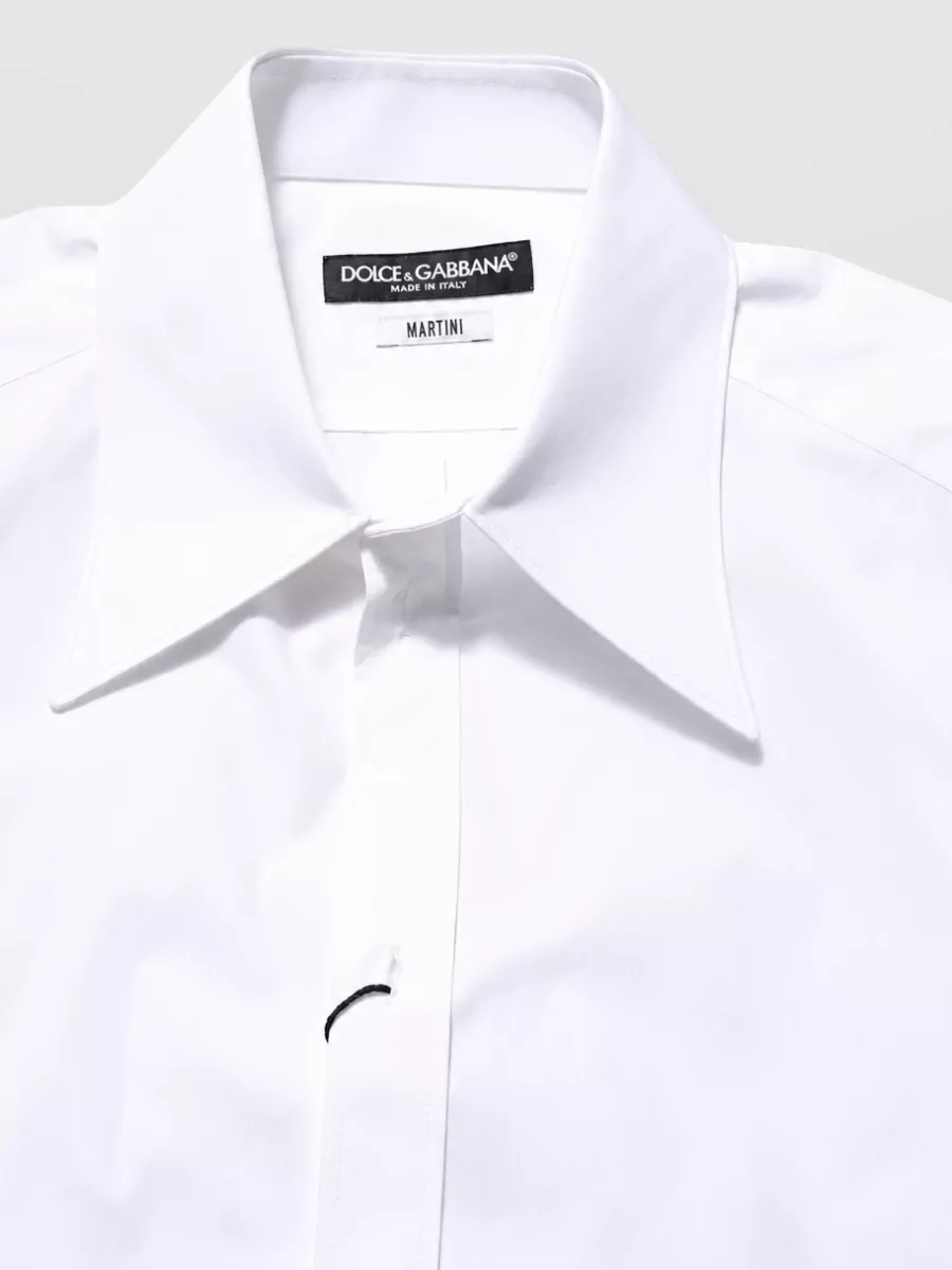 Dolce&Gabbana silk cotton long-sleeve polo shirt
