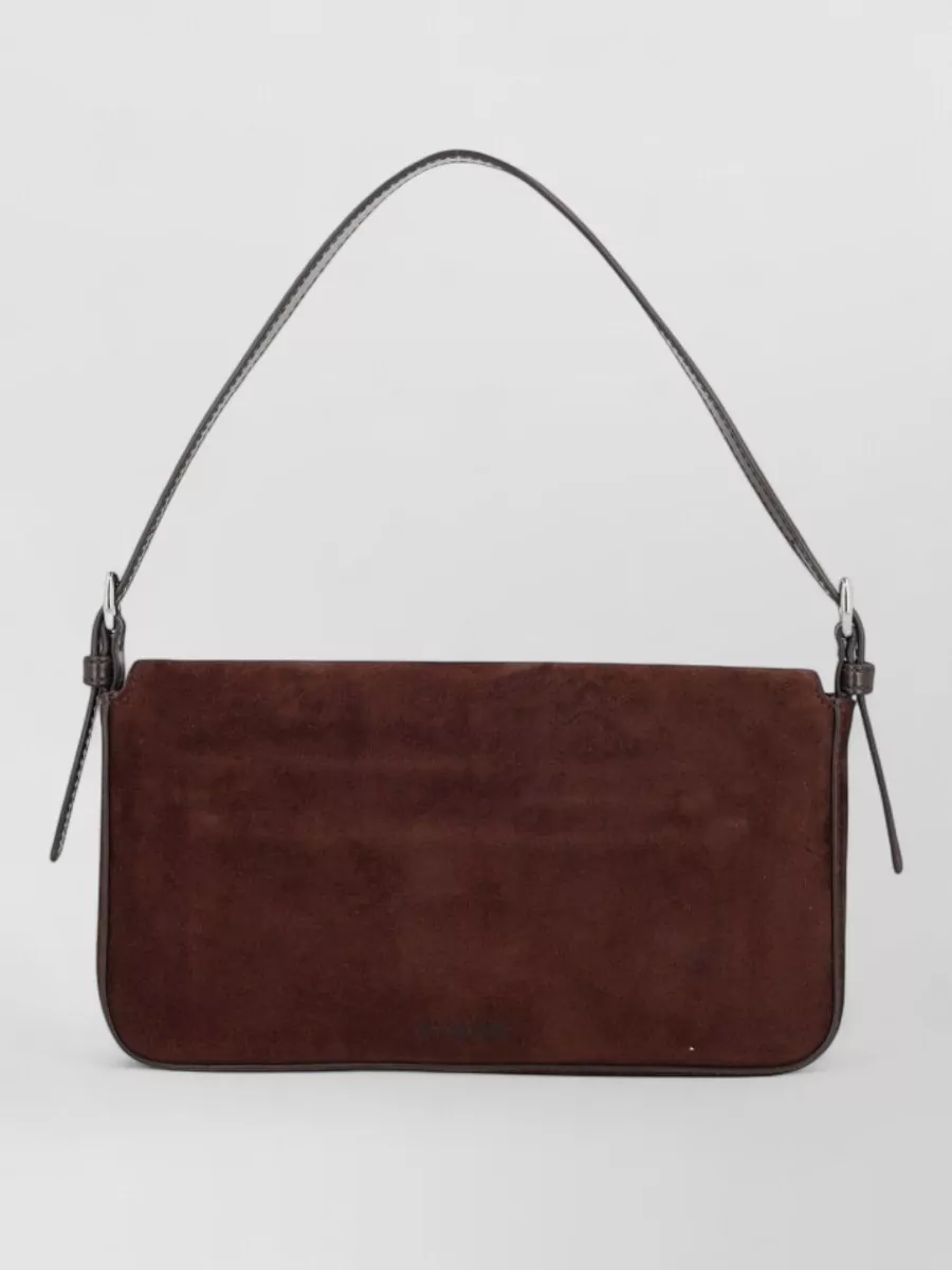 Staud leather clutch bag