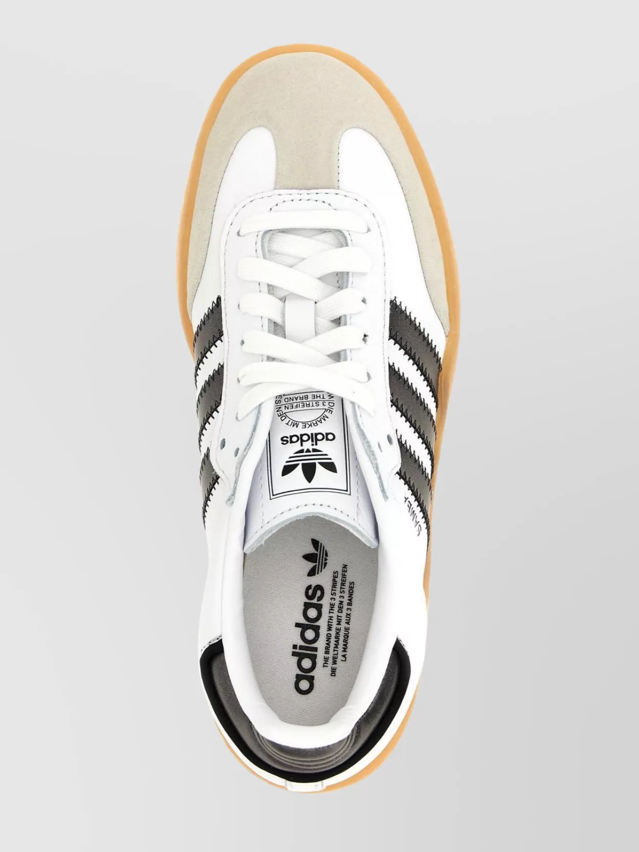 Adidas Originals Sole Contrast Suede Rubber Sneakers