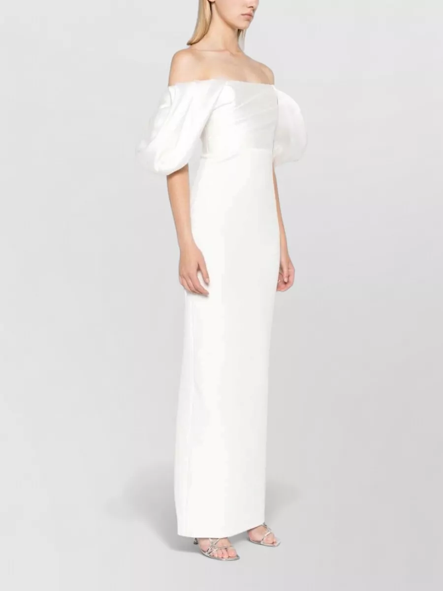 Solace London Strapless Off-Shoulder Maxi Dress