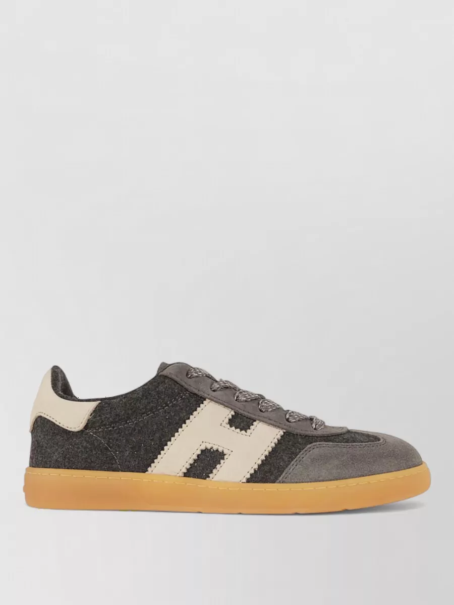 Hogan Leather Lace-Up Sneakers