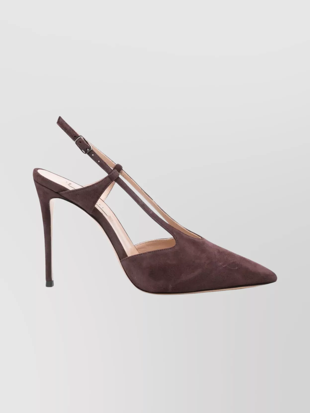 Casadei Pointed Toe Suede Sling Back Pumps