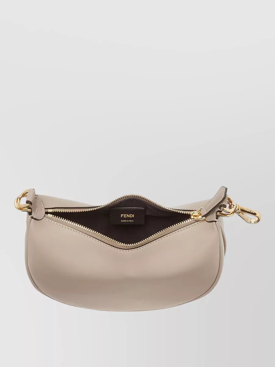 Fendi Mini Graph Shoulder Bag Curved Shape