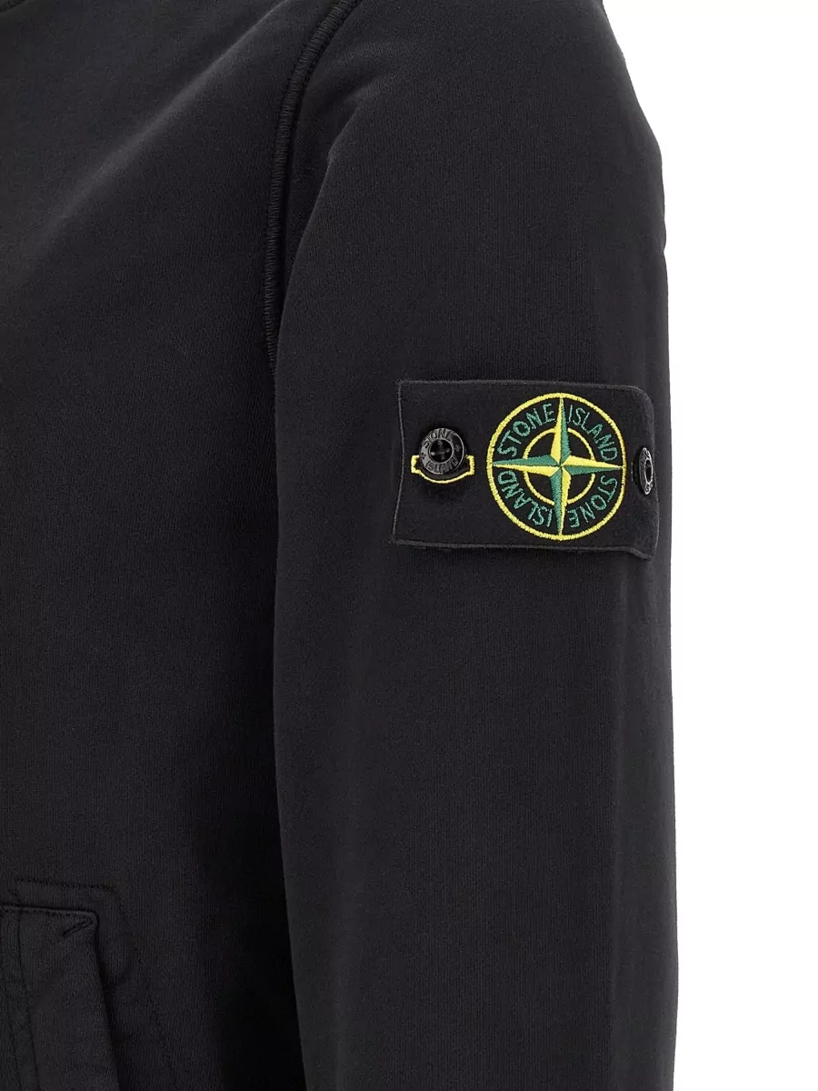 Stone Island Cotton Hooded Sweatshirt