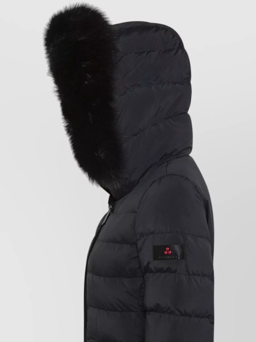 Peuterey Quilted Hooded Down Puffer Jacket