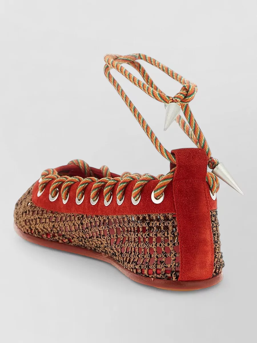 Kiko Kostadinov Mesh Ballet Flats