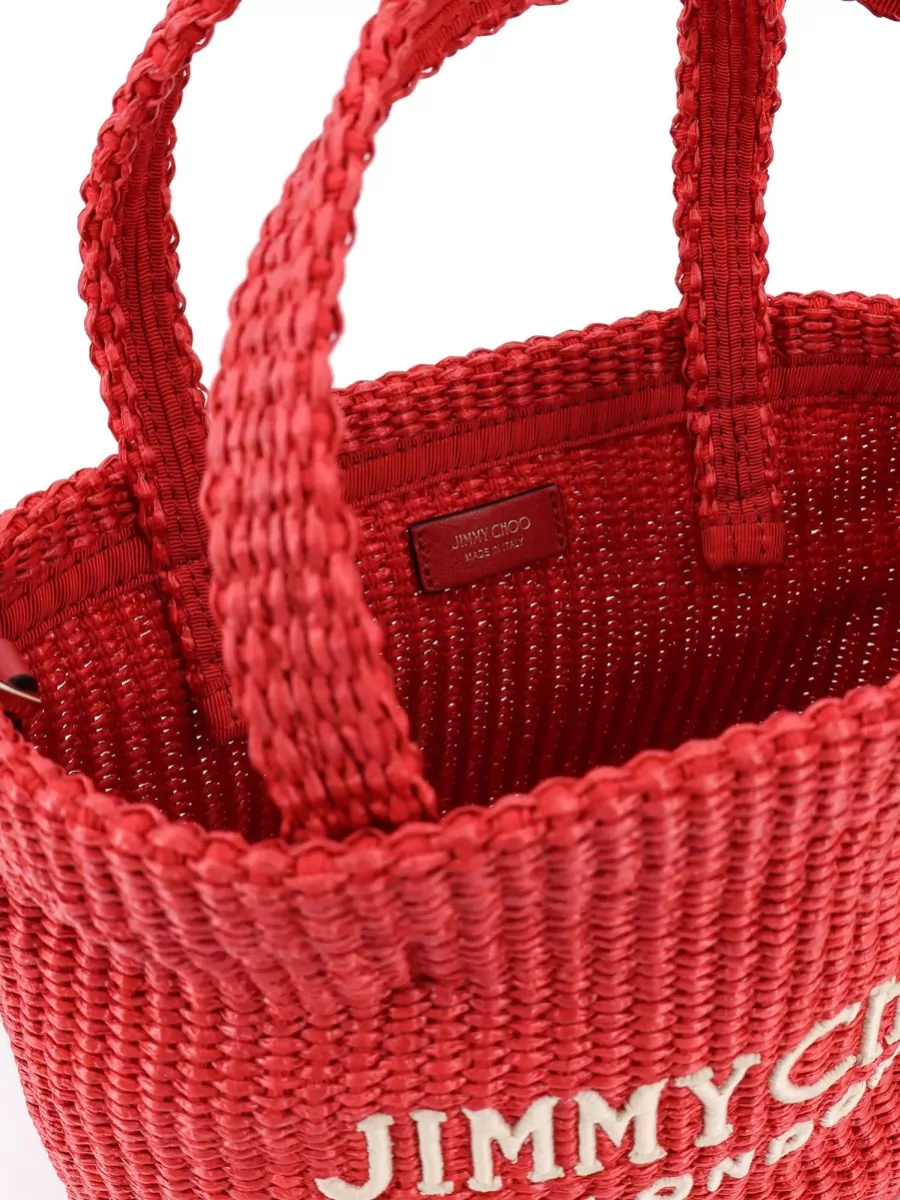 Jimmy Choo Na Raffia Tote Bag