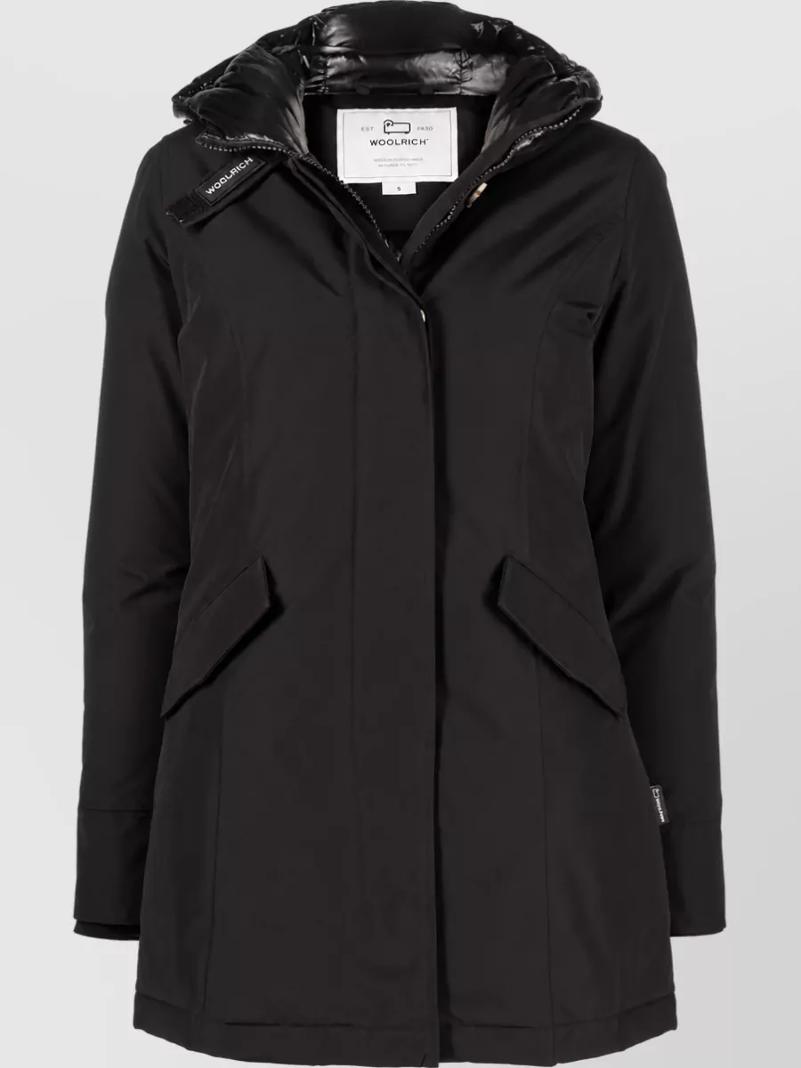 Woolrich hooded slim-fit padded parka