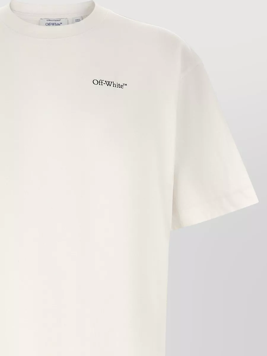 Off-White Arrow Back Graphic Short Sleeve T Shirt