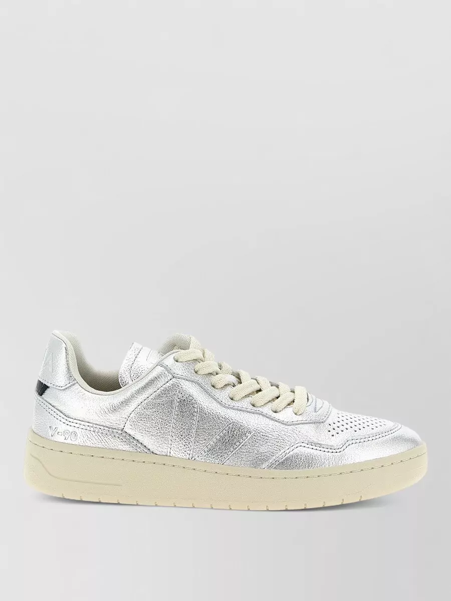 Veja Leather Low-Top Sneakers