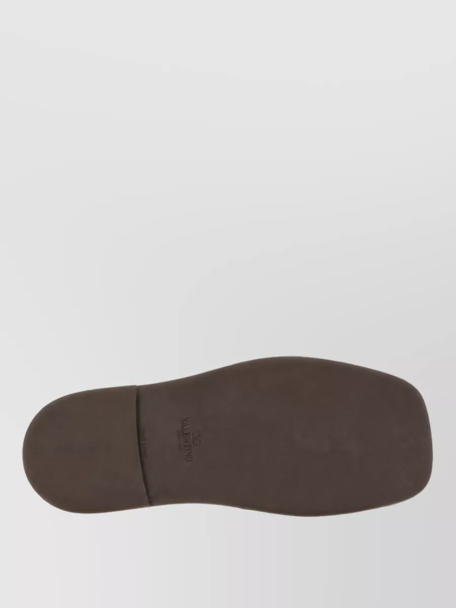 Valentino Garavani Cotton Slide Sandals