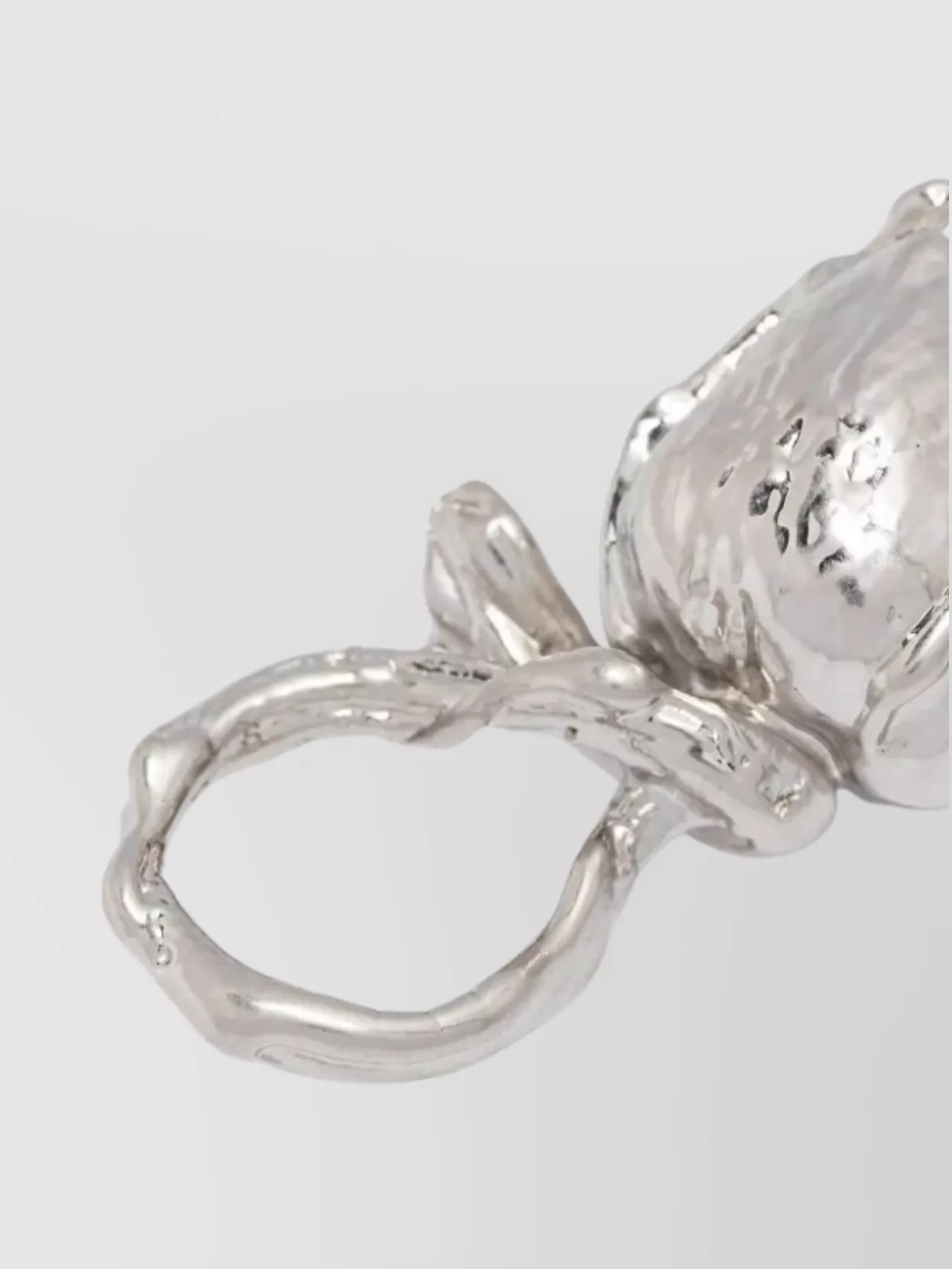 Marni Bold Sculptural Textured Statement Ring